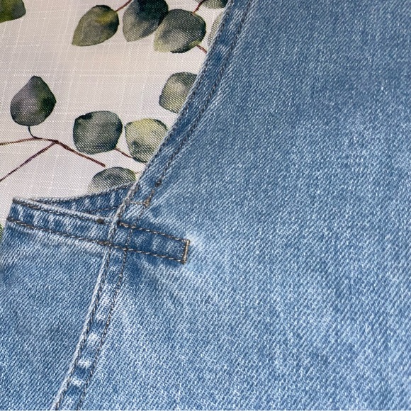 Ladies' Denim Overall Dress, Size M, EUC - Picture 6 of 13